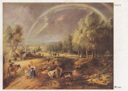 PETER PAUL RUBENS Landschaft Mit Regenbogen Ngl #E1123 - Schilderijen