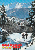 Serfaus, Winter-Panorama Glum 1980? #E2335 - Andere & Zonder Classificatie