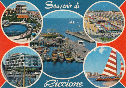 Souvenir Di Riccione, Mehrbildkarte Gl1982 #E2355 - Autres & Non Classés