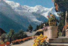 Chamonix-Mont-Blanc Panorama Gl1965 #E2458 - Chamonix-Mont-Blanc