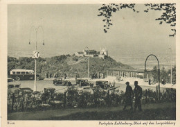 Wien, Parkplatz Kahlenberg, Blick Auf Den Leopoldsberg Ngl #E1988 - Sonstige & Ohne Zuordnung