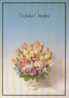 Ostern-Wünsche Mit Frühlingsblumen Gl1989 #E1811 - Pasen