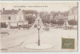 LIZY-sur-OURCQ - Place Et Avenue De La Gare - Lizy Sur Ourcq