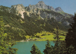 Haldensee In Tirol Mit Haller, Gimpel Und Rote Flüh Ngl #E3121 - Andere & Zonder Classificatie