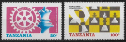 TANZANIE - ECHECS - N° 275 ET 276 - NEUF** MNH - Ajedrez