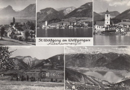 St.Wolfgang Am Wolfgangsee, Mehrbildkarte Glum 1950? #E2310 - Autres & Non Classés