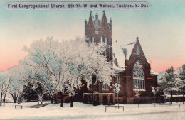 Yankton - Firth Congregation Church , 5th Street West And Walnut - Sonstige & Ohne Zuordnung