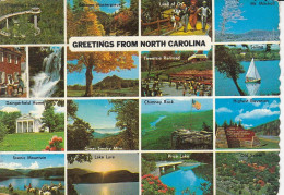 USA Greetings From North Carolina Gl1974 #E2672 - Autres & Non Classés