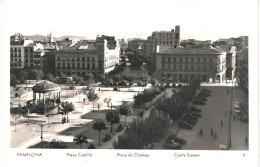 CPA Carte Postale Espagne Pamplona Plaza Castillo VM80459 - Navarra (Pamplona)