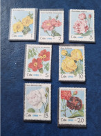 CUBA  NEUF  1979     FLORA. ROSAS  DE  CULTIVO  //  PARFAIT  ETAT  // Sans  Gomme - Unused Stamps