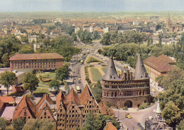 Lübeck Blick Vom Aussichtsturm St.Petri Auf Das Holstentor Gl1901 #E2565 - Altri & Non Classificati