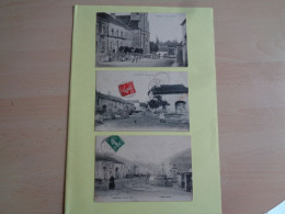 70 - Haute Saone - Cemboing - Lot De 3 Cartes - Sortie école - Rue De Biot - Rue Du Cret  - Animées- Réf.77B - - Andere & Zonder Classificatie