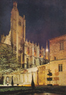 11, Narbonne, La Cathédrale Saint Just (Vue De Nuit) - Narbonne