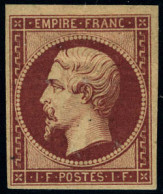 Neuf Avec Charnière N° 18d, 1f Empire, Réimpression, T.B. Signé Calves. - Other & Unclassified