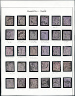 Oblitéré N° 95, 5F Violet X 30 Exemplaires, Nuances Et Oblitérations Variées (3 Ex. Perforés), TB Dans L'ensemble - Phot - Sonstige & Ohne Zuordnung