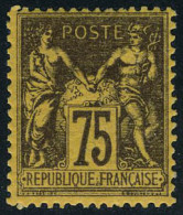 Neuf Avec Charnière N° 99, 75c Violet S/orange CL, Excellent Centrage - TB - Sonstige & Ohne Zuordnung