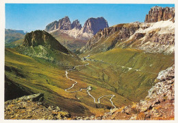 Dolomiti, Passo Pordoi, Sassolungo Ngl #E3262 - Andere & Zonder Classificatie