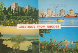 Greece, Greetings From Rhodos Gl1983 #E4054 - Griechenland