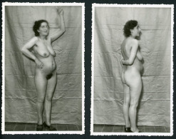 Erotik, Nackte Frau Mit Schuhen In Pose,ca.1940,nude Woman, 3 Stück - Ohne Zuordnung