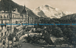 R030102 Interlaken. Hotels Viktoria Und Jungfrau. Photoglob. 1938 - World