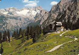 Gablonzer Hütte Mit Hoh.Dachstein U. Bergstation Gosaukamm-Bergbahn Ngl #E3777 - Other & Unclassified