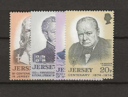 1974 MNH Jersey Mi 103-06 - Jersey