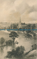R029563 The River. Stratford On Avon. Tuck. 1905 - World