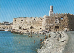 Heraklion (Kandia) Henetische Burg (Kules) Im Hafen Ngl #E3830 - Griechenland