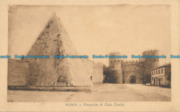 R030113 Roma. Piramide Di Caio Cestio - World