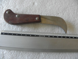 Vintage Couteau Lame 6.5 Cm - Armi Da Collezione