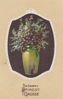 Pfingsten-Wünsche Mit Blumenvase Ngl #E5352 - Pfingsten