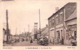 La NEUVILLE-BOSMONT (Aisne) - La Grande Rue - Automobiles - Voyagé 1939 (2 Scans) - Sonstige & Ohne Zuordnung