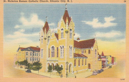 Atlantic City, N.J., St.Nicholas Roman Catholic Church Ngl #E5312 - Other & Unclassified