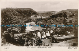 R029611 The Viaduct From Monsal Dale. Lilywhite. RP - World