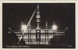 Wien, Rathaus, Festbeleuchtung Ngl #E5829 - Autres & Non Classés