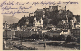 Salzburg, Altstadt Mit Salzach Und Hohensalzburg Gl1941 #E5696 - Autres & Non Classés