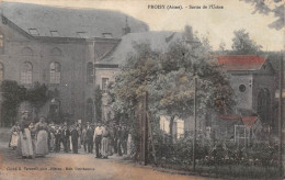 PROISY (Aisne) - Sortie De L'Usine - Tirage Couleurs (RARE) - Voyagé 191? (2 Scans) - Altri & Non Classificati