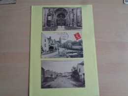 70 - Haute Saone - Cemboing - Lot De 3 Cartes - église - Fontaine - Attelage D'un Commerçant  - Animées- Réf.77B - - Andere & Zonder Classificatie