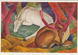 FRANZ MARC Hirsche Im Walde Ngl #E6318 - Schilderijen