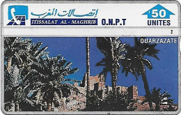 Morocco: Itissalat Al-Maghrib - 204B Quarzazate - Marruecos