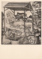 MEISTER VON HOHENFURT, Geburt Christi Ngl #E6616 - Malerei & Gemälde