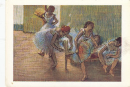 EDGAR DEGAS Danseuses Sur Un Banquette Ngl #E6709 - Malerei & Gemälde