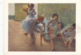 EDGAR DEGAS Danseuses Sur Un Banquette Ngl #E6709 - Peintures & Tableaux