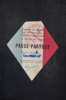 ALGÉRIE - Affranchissement D'Alger Sur Carte " Passe Partout" Du Voyage En Algérie Du Président En 1939 - L 152408 - Covers & Documents