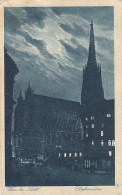 Wien Bei Nacht, Stefansdom Glum 1920? #E5717 - Andere & Zonder Classificatie