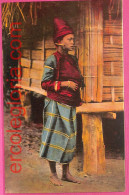 Af9264 - MYANMAR   Burma -  VINTAGE POSTCARD - Costumes - Myanmar (Burma)