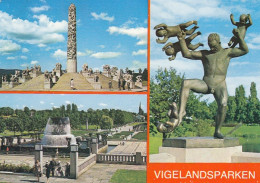 Vigelandsparken, Mehrbildkarte Ngl #E6364 - Norwegen