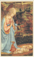 F.LIPPI La Vergine In Andorazione - Faltkarte Ngl #E6421 - Malerei & Gemälde