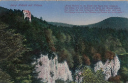 Burg Nideck Mit Felsen, Elsass Feldpgl1916 #E7150 - Sonstige & Ohne Zuordnung