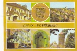 Freiberg I.Sa., Mehrbildkarte Ngl #E7289 - Autres & Non Classés
